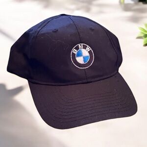 BMW Hat  Cap Black Logo Unisex One Size FAST SHIPPING 968-15